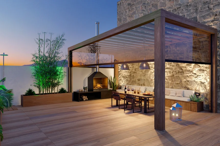 Wood Fire Pit